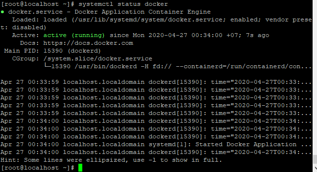 Screenshot_53 - cài đặt Docker trên CentOS 7